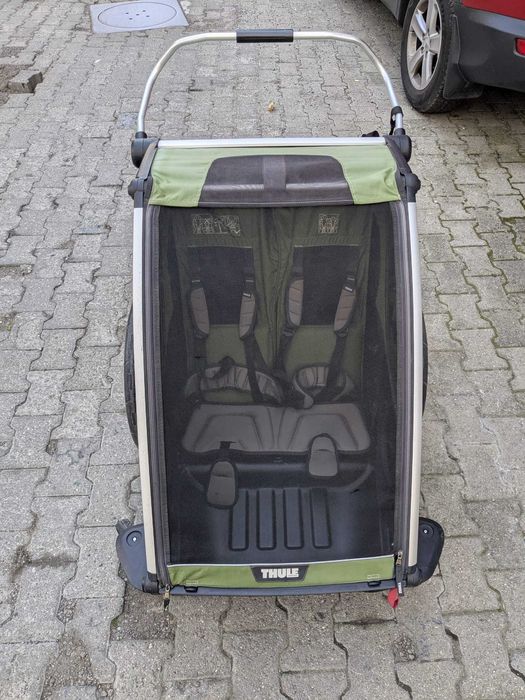 Carucioare Thule de vanzare: Cab 2 (2 copii) / Sleek / Spring compact