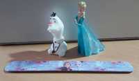 Set Elsa si Olaf papusi, set figurine bratara Frozen Disney