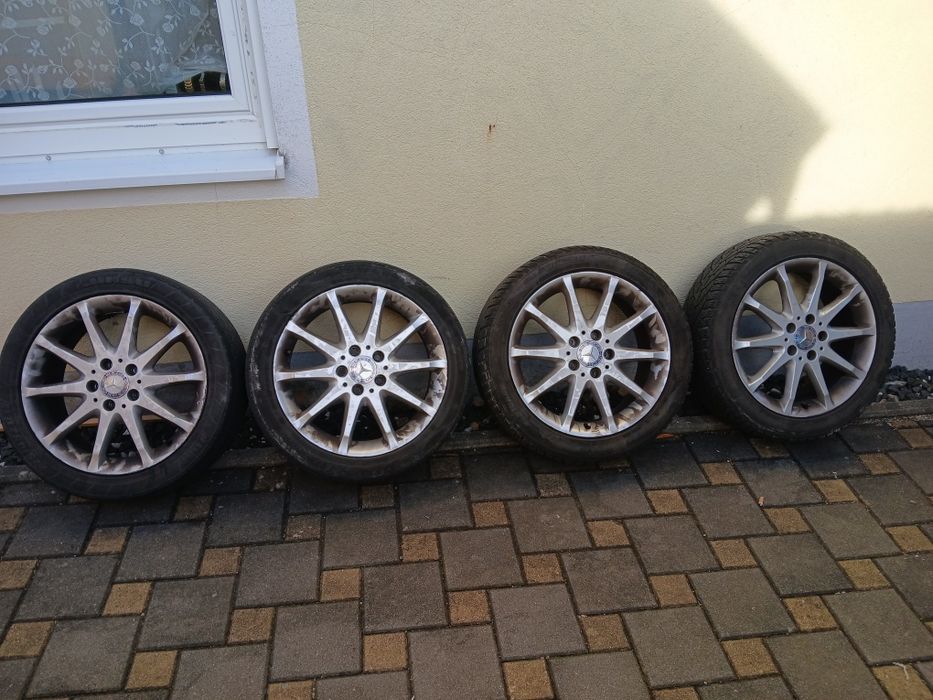 Джанти 17 мерцедес ЕТ49 с гуми 225 45 17