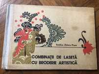 Combinații lasetă cu broderie artistică