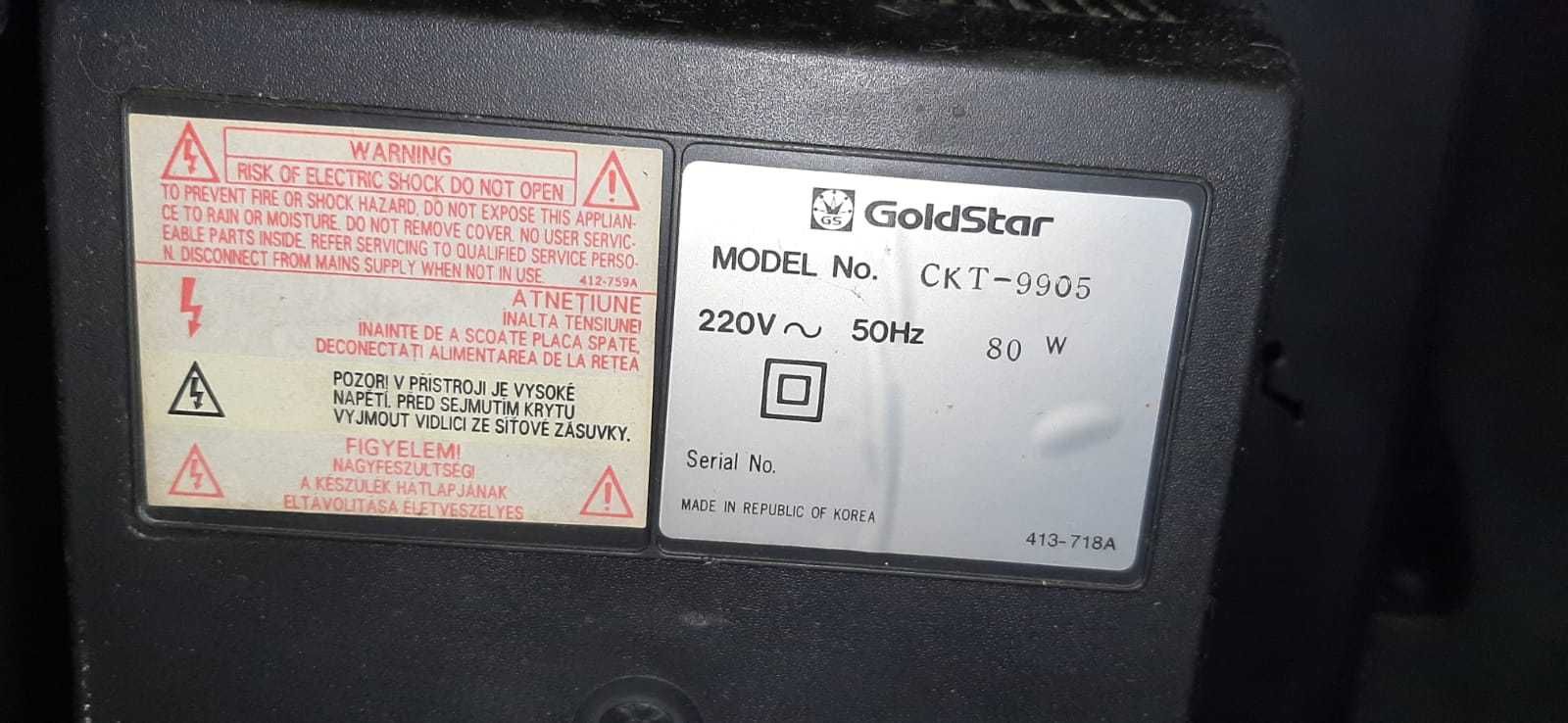 Телевизор  б\у Goldstar CKT-9905