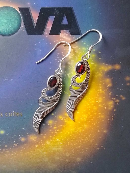 Сребърни обици различни модели