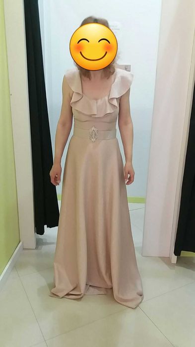 Rochie eleganta roz prafuit