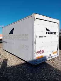 Duba aluminiu depozitare, cub, container, Koffer 6,1m x 2,45mx2,45m