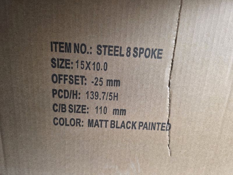 15цола 5х139.7 Suzuki 5x139.7 Toyota 4бр