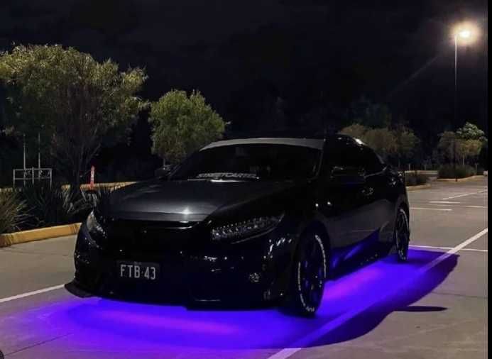 Kit Lumini UNDERGLOW RGB – 4 benzi LED (120cm + 150cm)