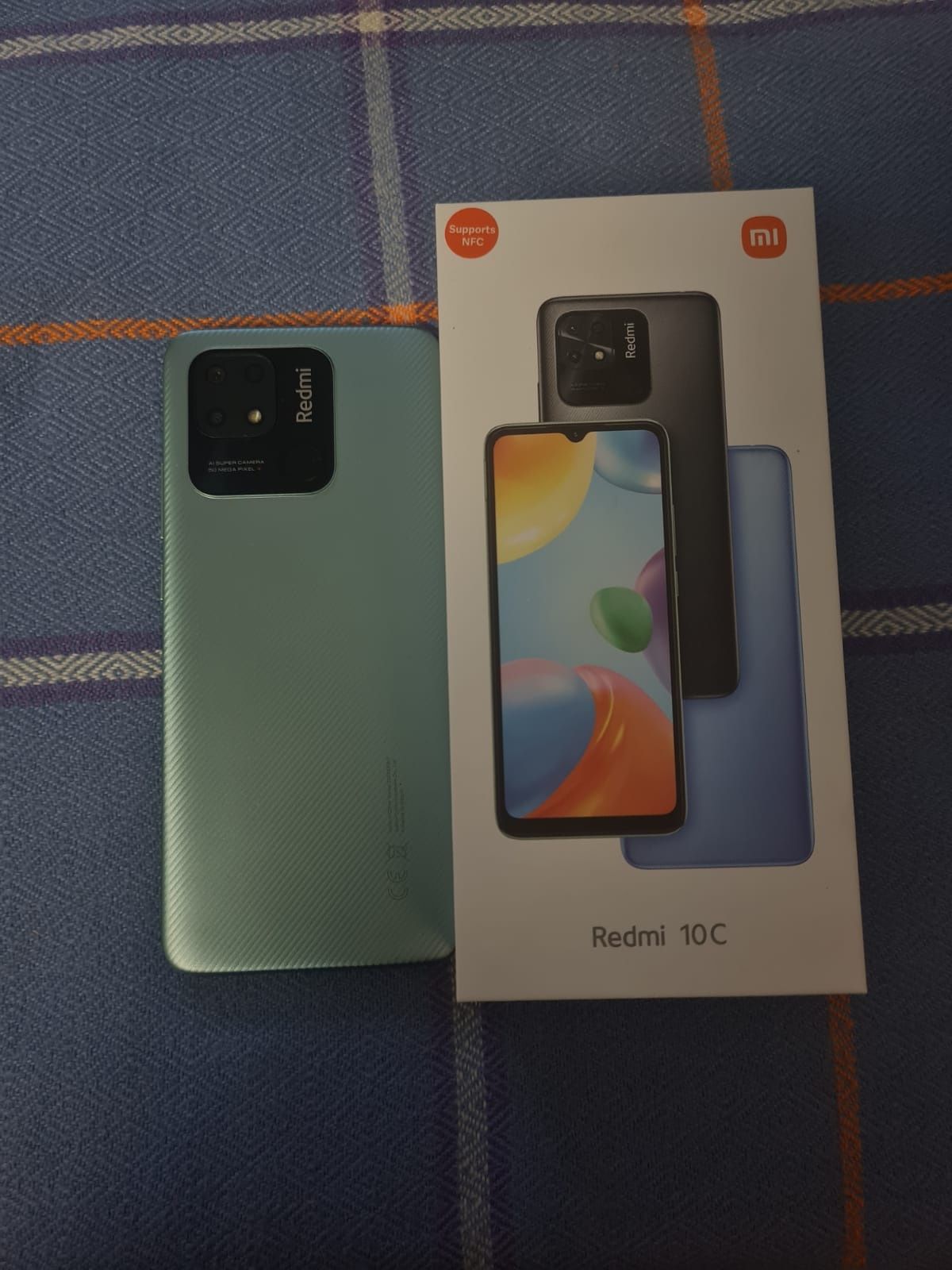 Redmi 10c, зелёный /128гб