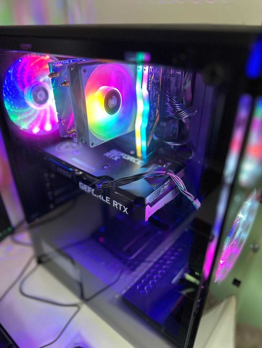 Мощный игровой компьютер i5-11400, ядер 12 4,4 GHz + RTX 3060Ti 8Gb