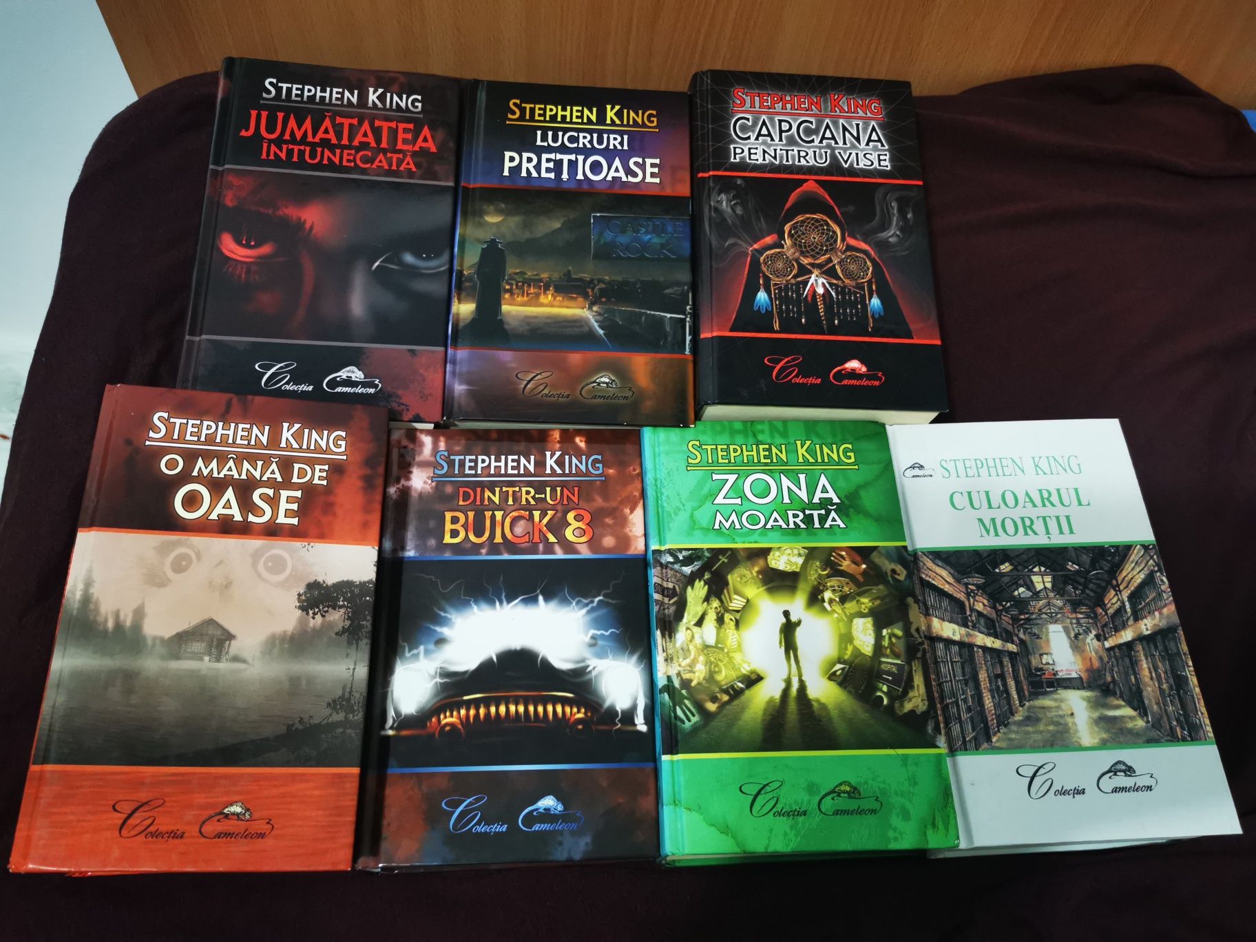 STEPHEN KING colectia CAMELEON set complet 7 volume