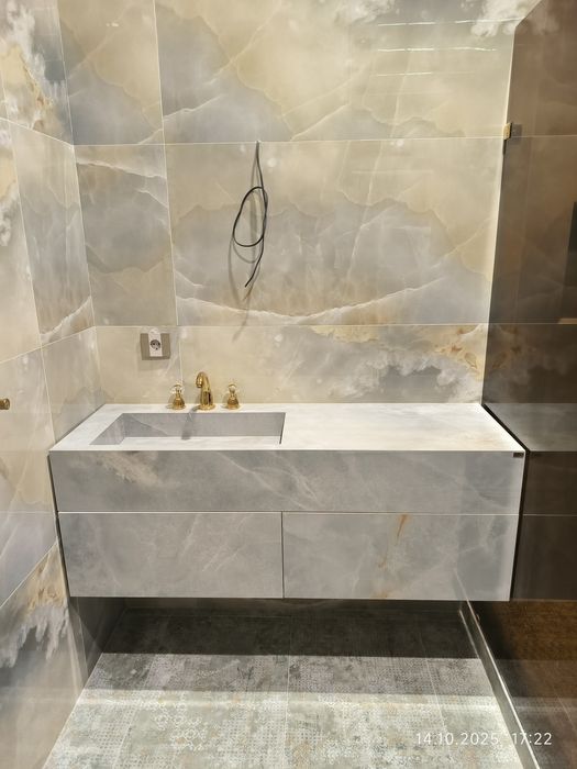 Раковина из керамогранита