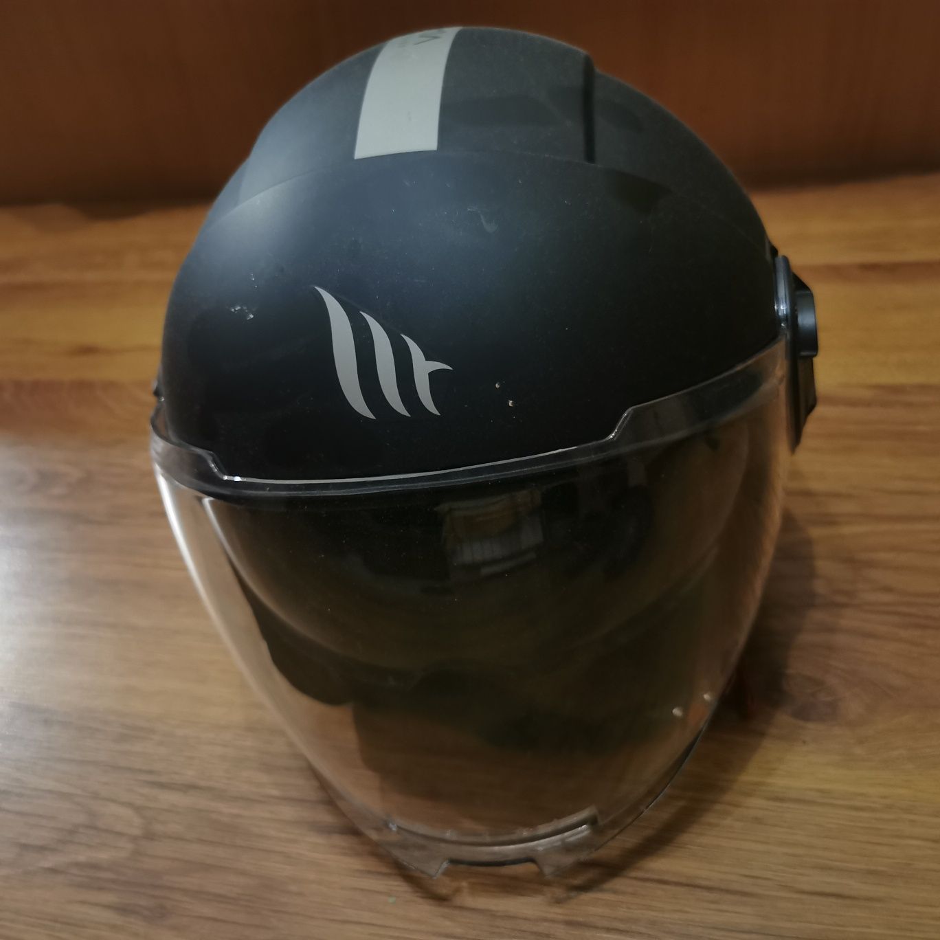 MT helmets отворена open face мото каска размер L