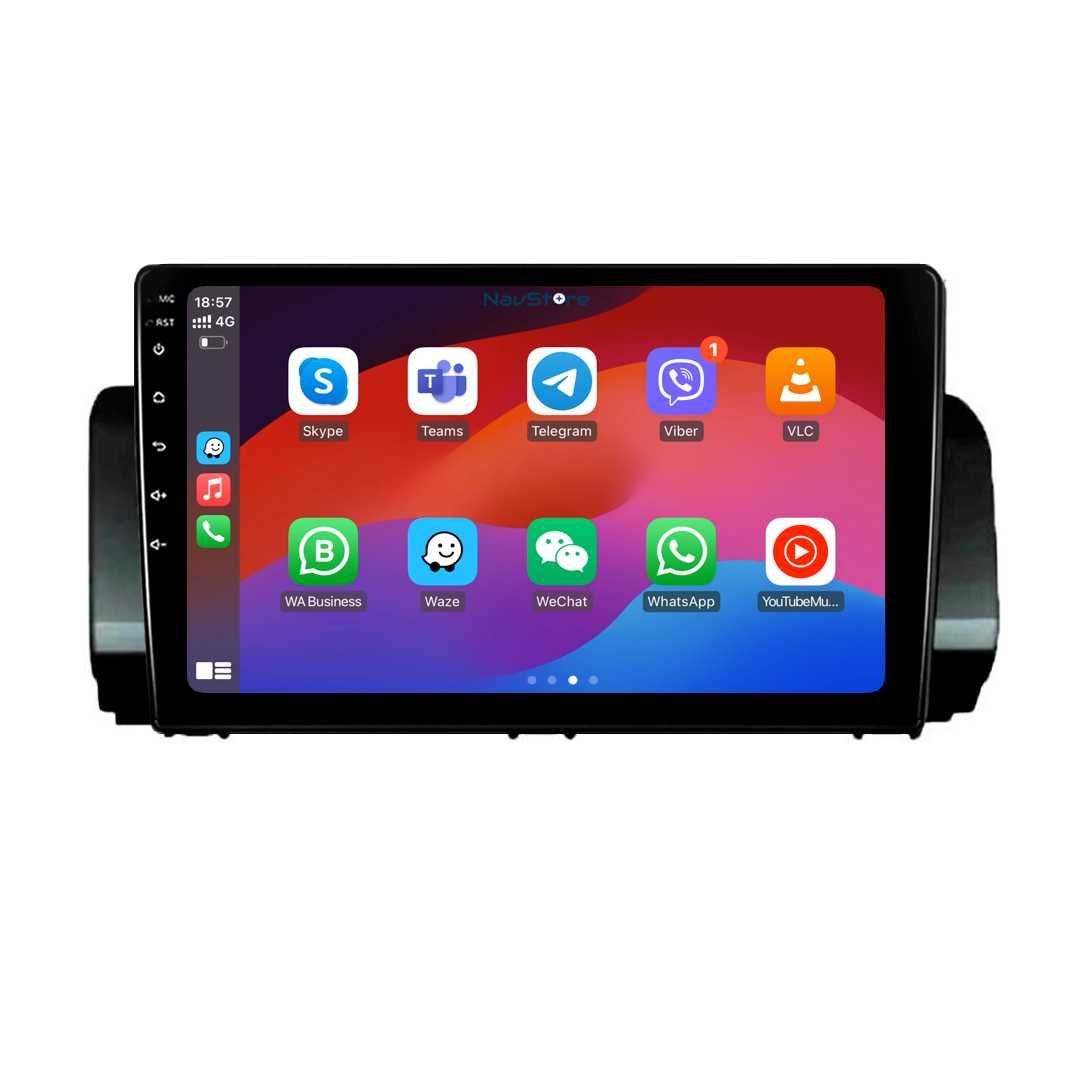 Navigatie Dedicata Dacia Logan (2021-2023), 9Inch, Bluetooth, Carplay