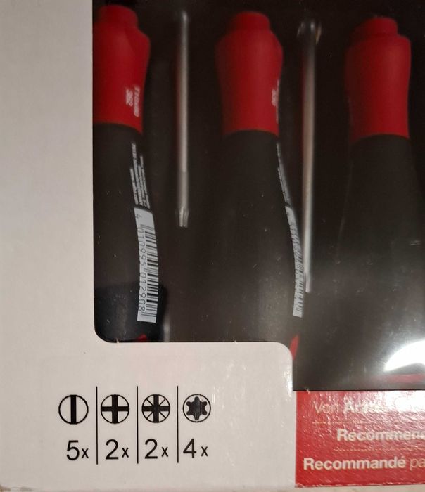 Wiha-комплекти професионални ударни и електрически отвертки 13 бр.