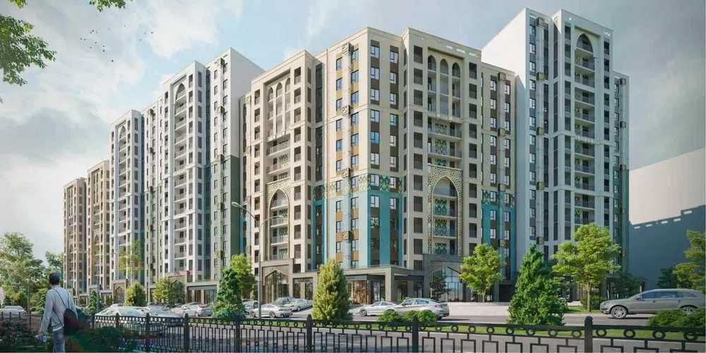 ЖК AssalomJomiy 1комнатная КВАРТИРА 5этаж 35.7м2\Жомий Круг КОРОБКА