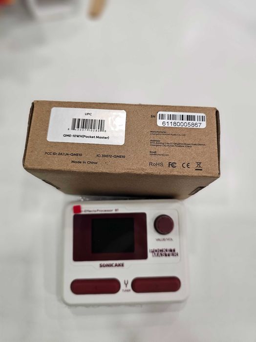 Sonicake Pocket Master QME-10 – мултиефекти процесор в джобен формат
