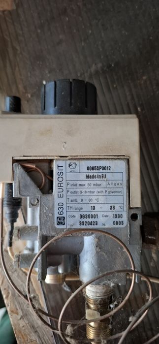 Vând vana gaz +termostat Eurosit