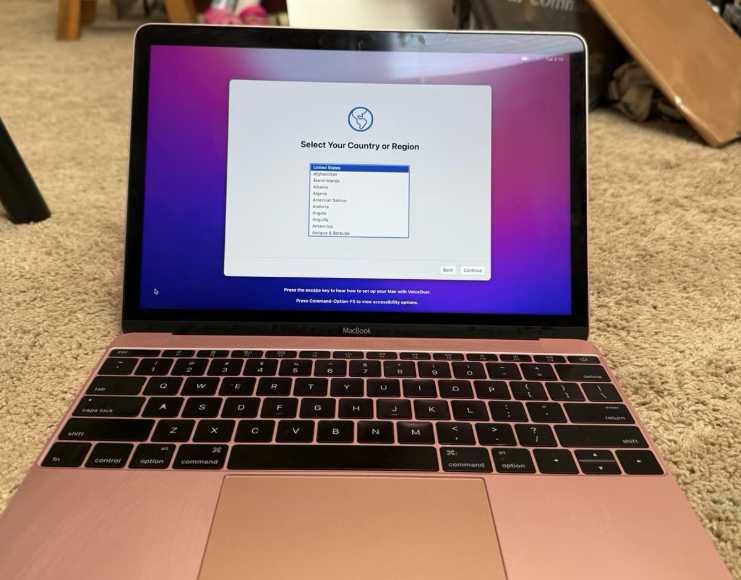 Laptop Apple MacBook A1534 12" an 2017, Intel M3, 8gb, 256GB ssd