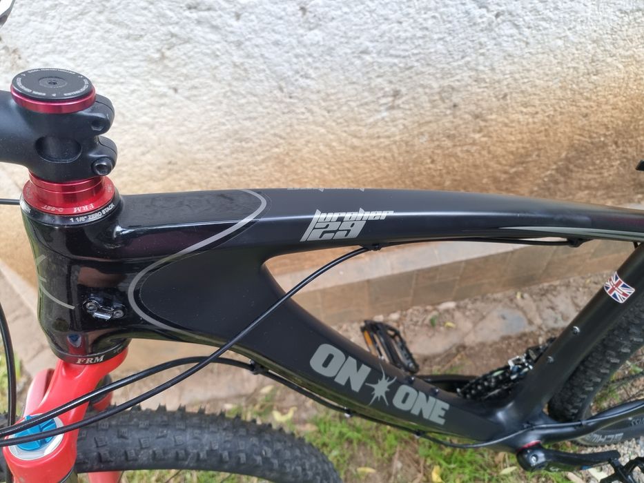 Bicicleta 29er OnOne carbon UK Shimano Deore XT FOX