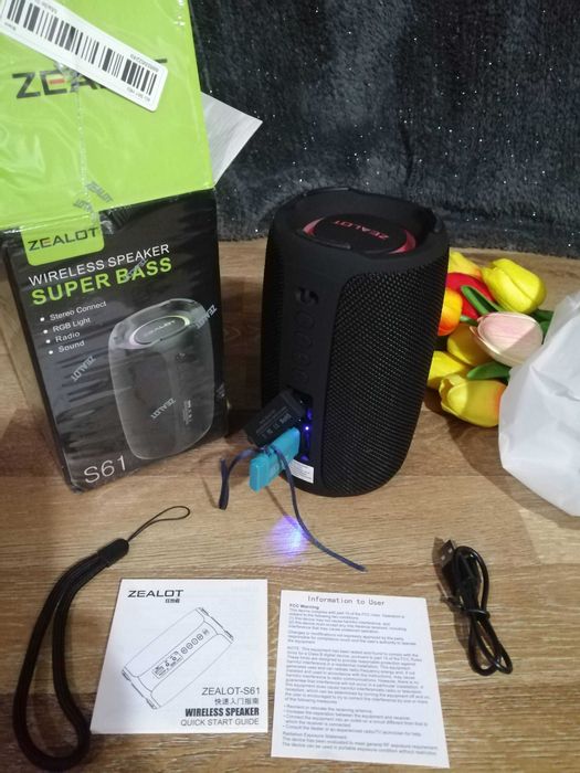 Boxa profesionala ZEALOT S61 20W SUPER BASS foarte CALITATIVA