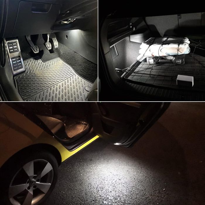 Lămpi Interior LED Audi/VW/Skoda/Porsche - Set 2 Buc