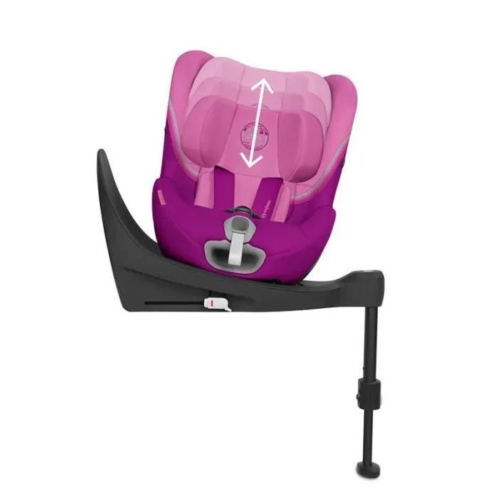 Scaun isofix de mașina CYBEX Sirona S i-Size Magnolia Rose - 360°