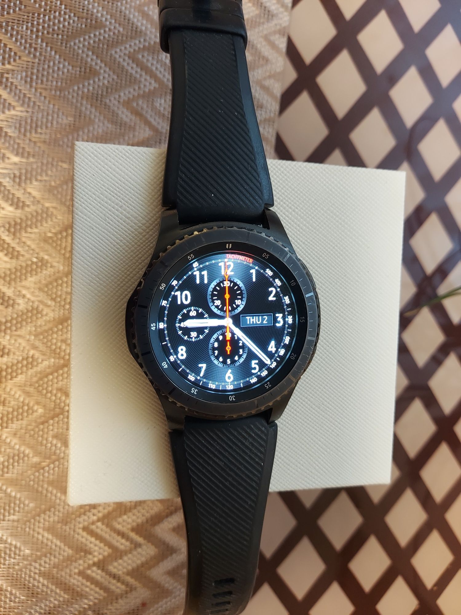 Ceas Smartwatch Samsung Gear S3, Frontier