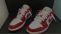 Jordan 1Low red gym white marimea 44