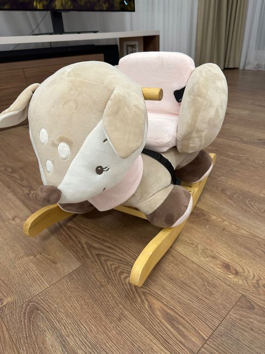 Запазена! Дървена люлееща сърничка