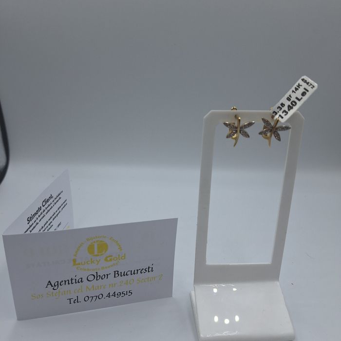 Cercei Aur 14K 3,35Gr #32256