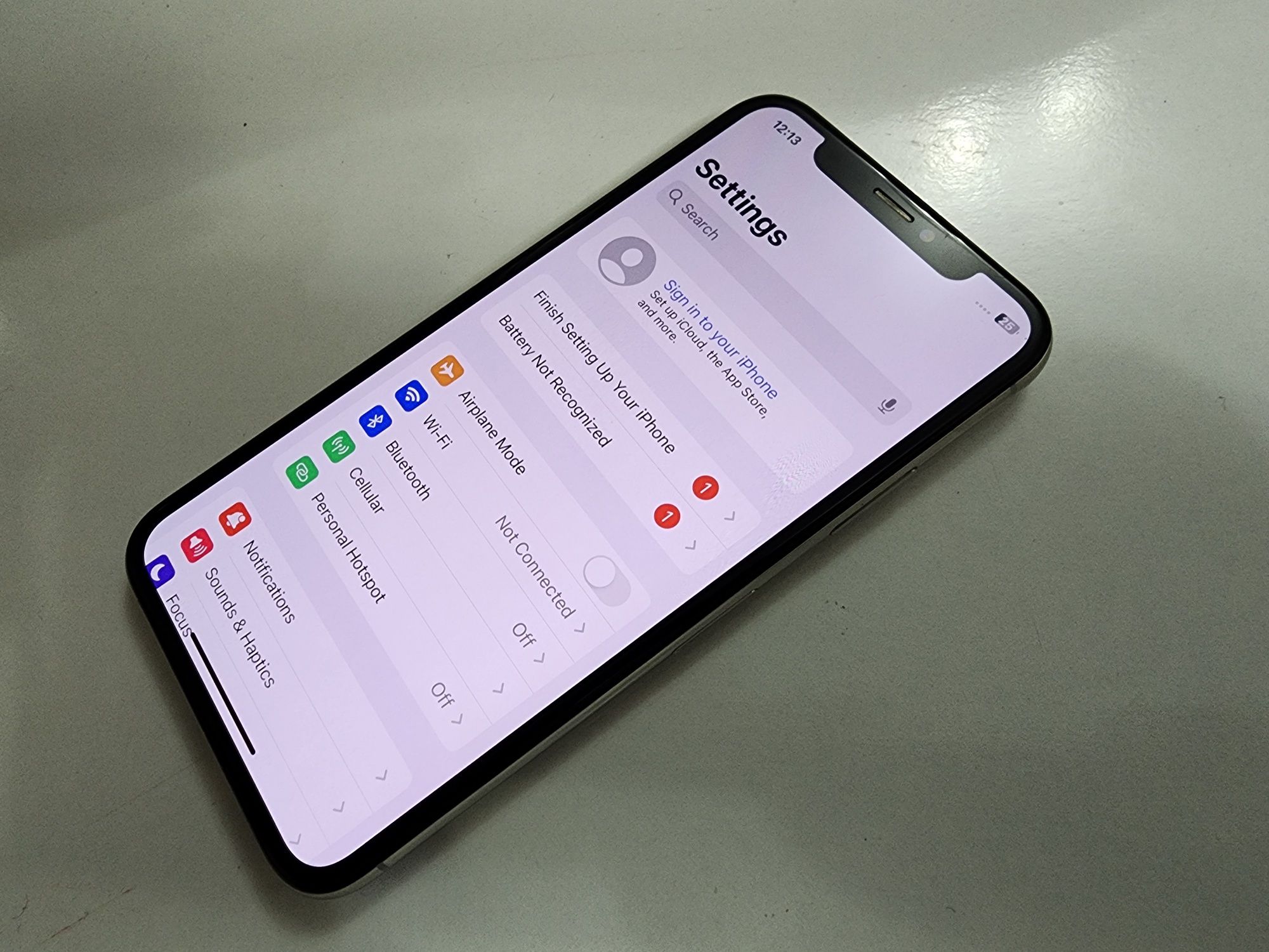 Iphone X White 64Gb Face ishlamidi ekran alishgan