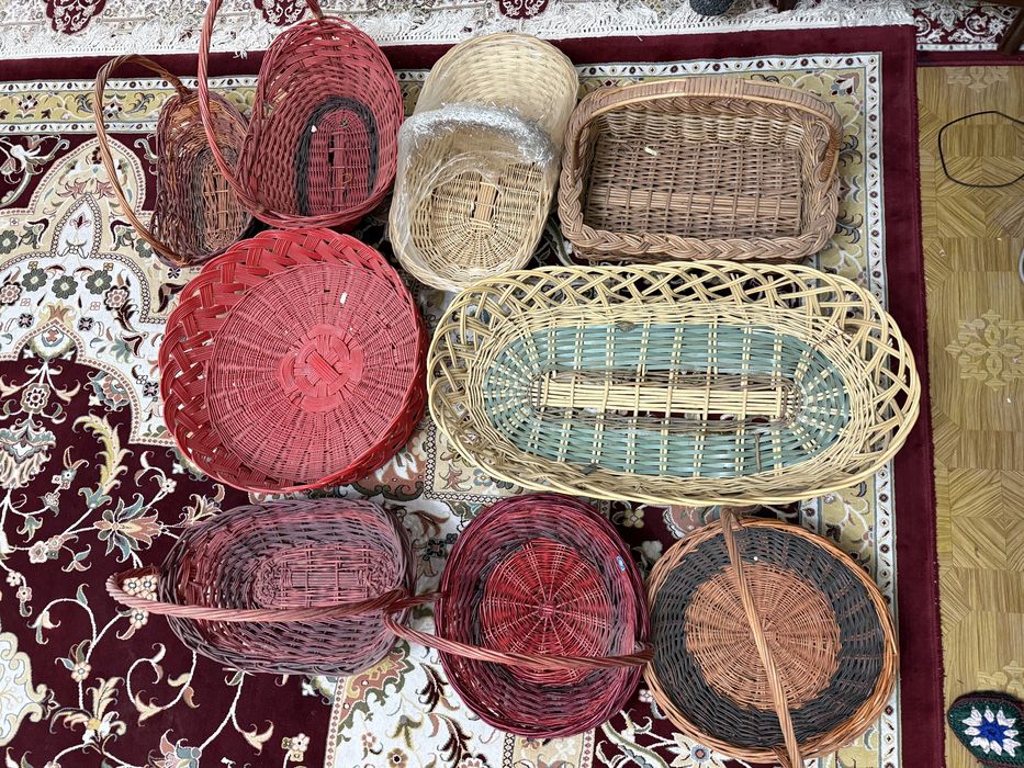 Плетенные корзинки