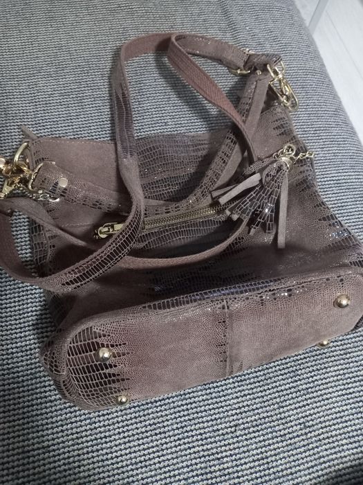 Сумочка кожаная продам или обмен