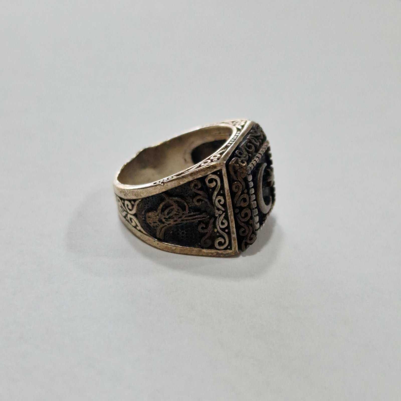 Сребърен пръстен / 925 / 12,00 гр. / полумесец