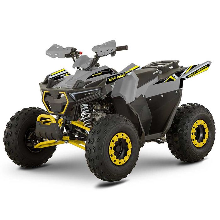 Atv 125cc Mini Rocket Panther 8" semi-automat 4T benzina gri