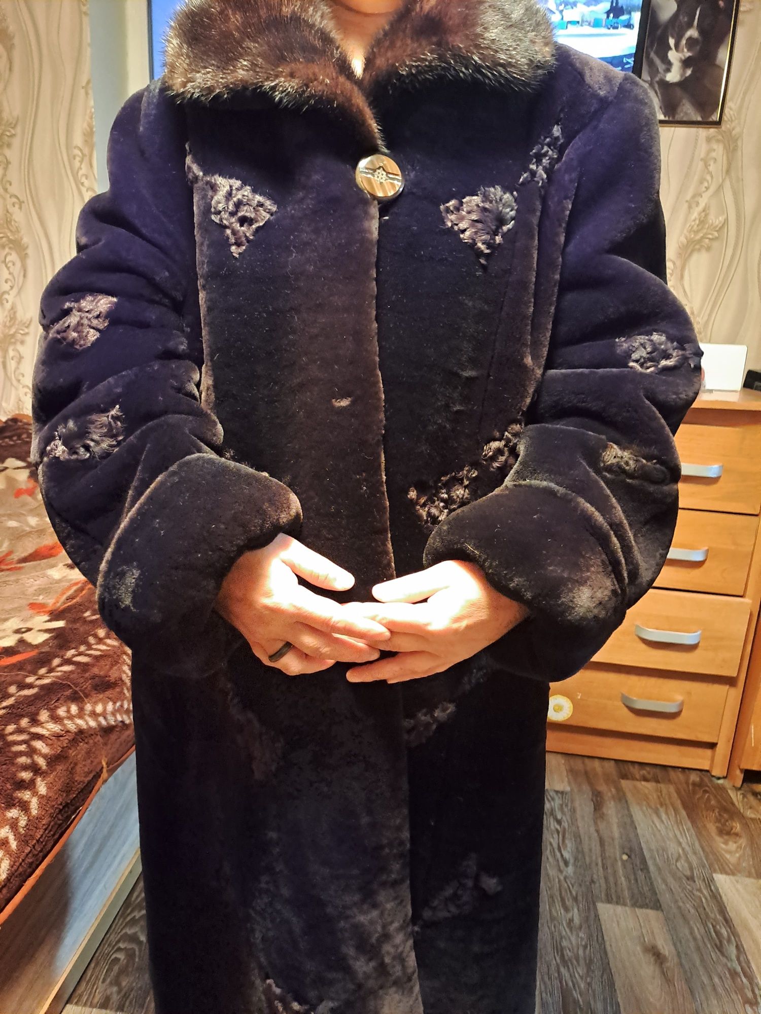 Продам шубу мутон