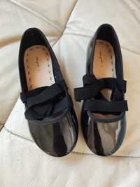 Pantofi Zara, negri, lăcuiți , mărime 29