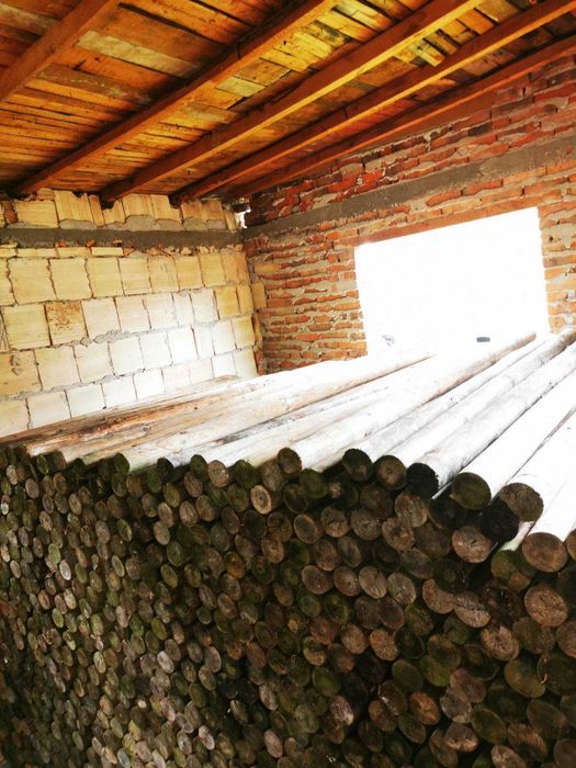 дървени колове за градини