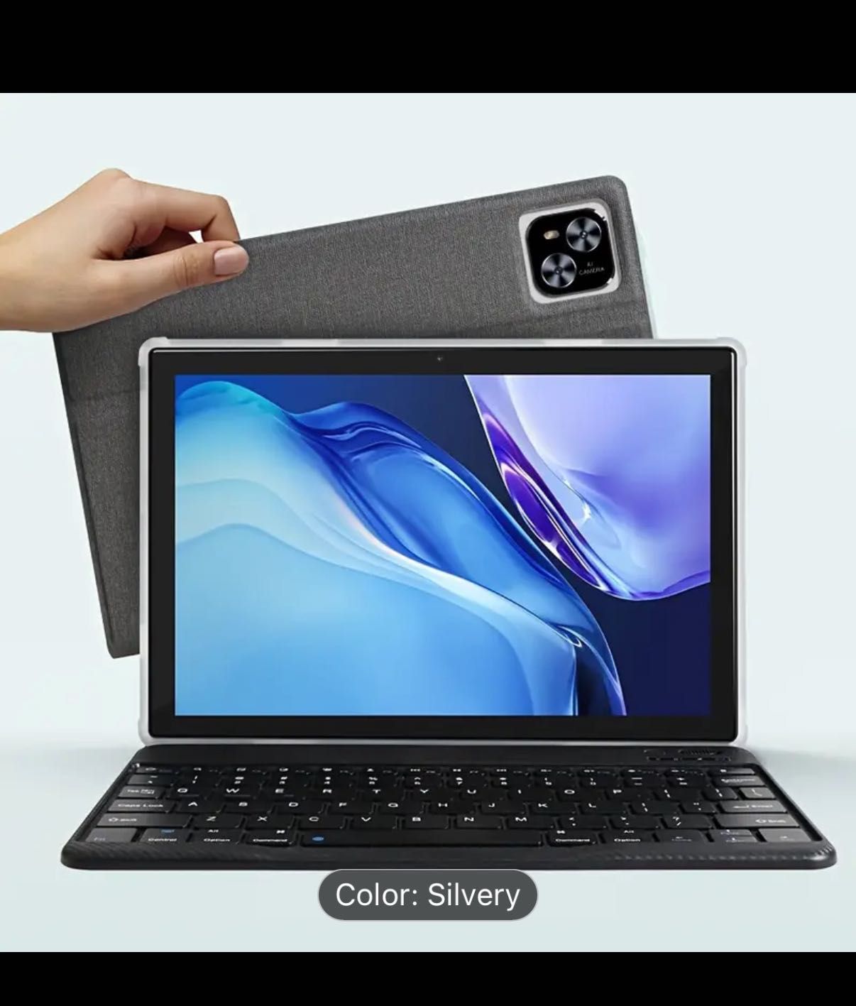 Таблет ‘10inch Android 14 Tablet with Keyboard, Mouse,Case - 128GB RAM