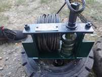 Troliu tractoras gradina