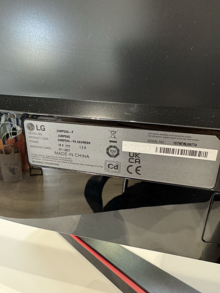 Monitor LG 24 inch