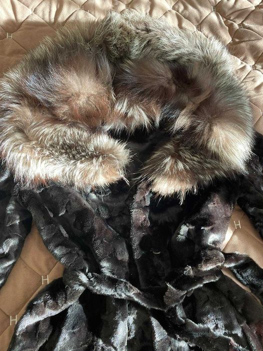 Palton din blană 100% naturala