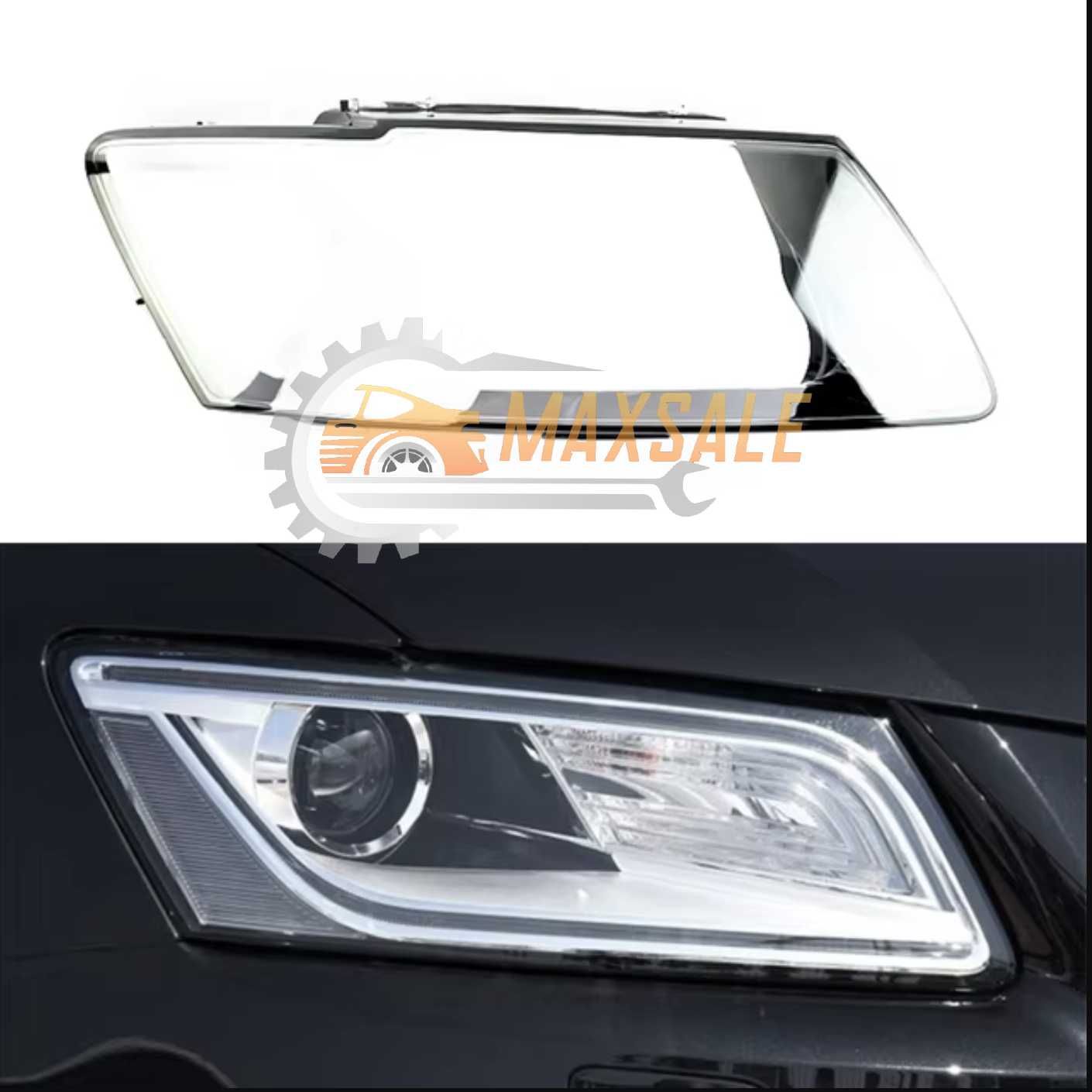 Капаци фарове Audi Q5 (13-17) фар ауди кю5 комплект стъкло джип