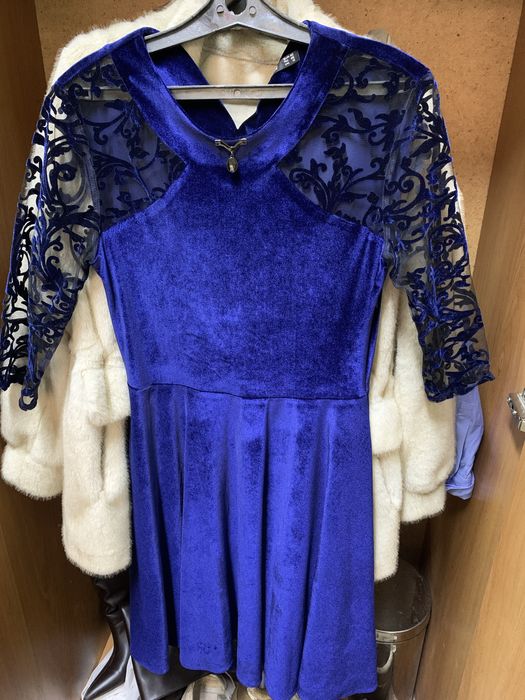 Платье бархатное Турция -3800 т