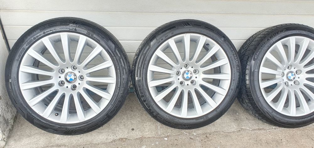 Jante 19 " BMW Seria 7 F01 F07 E65 F25 F26 Anvelope Iarna 245 45 19