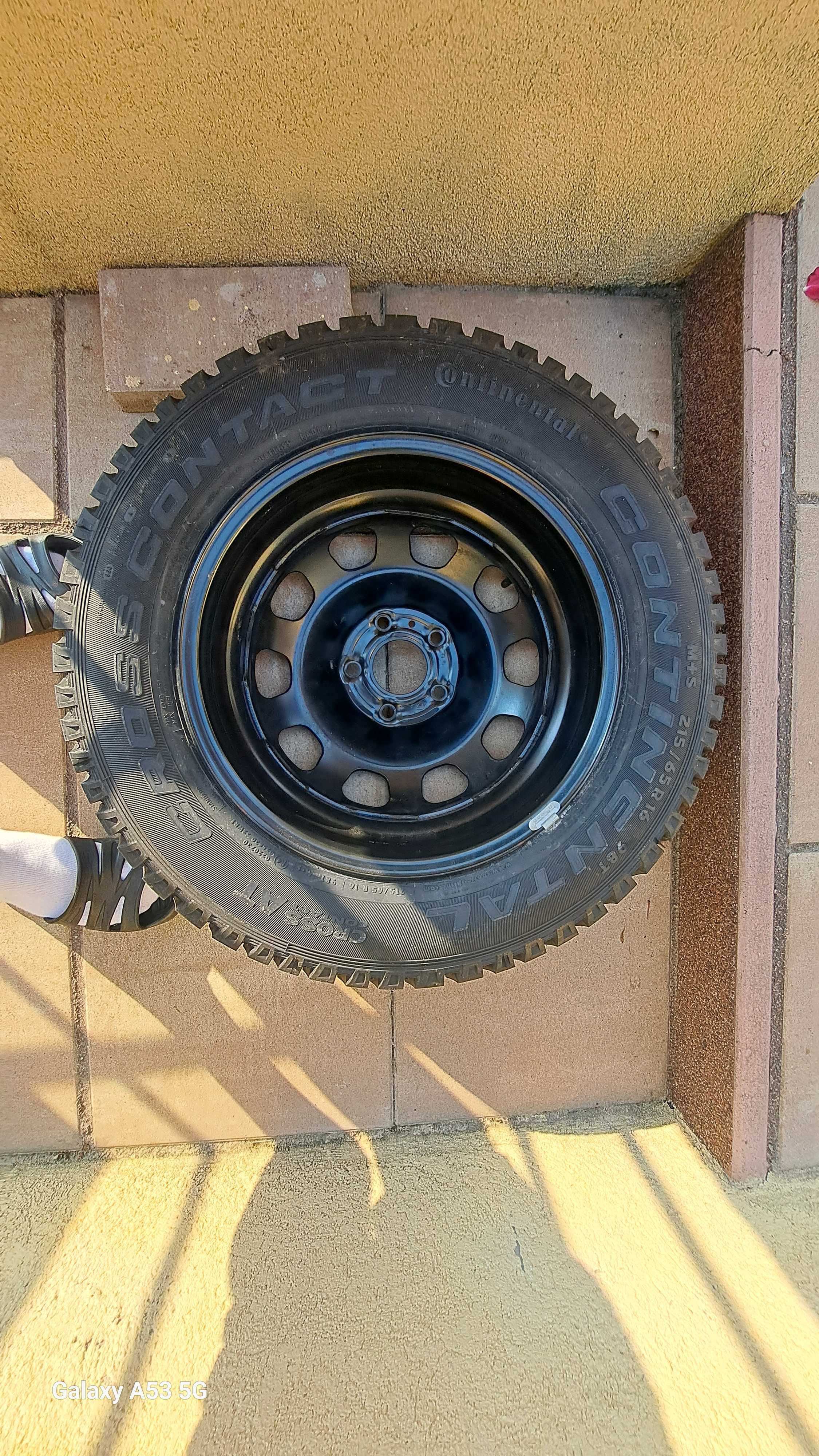 Jante cu cauciuc Continental Cross Contact 215 65 16 All Terrain