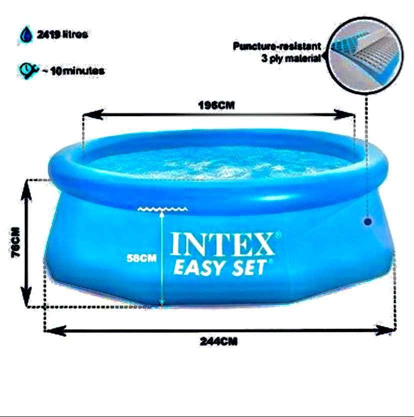 Basseyn intex бассейн интех