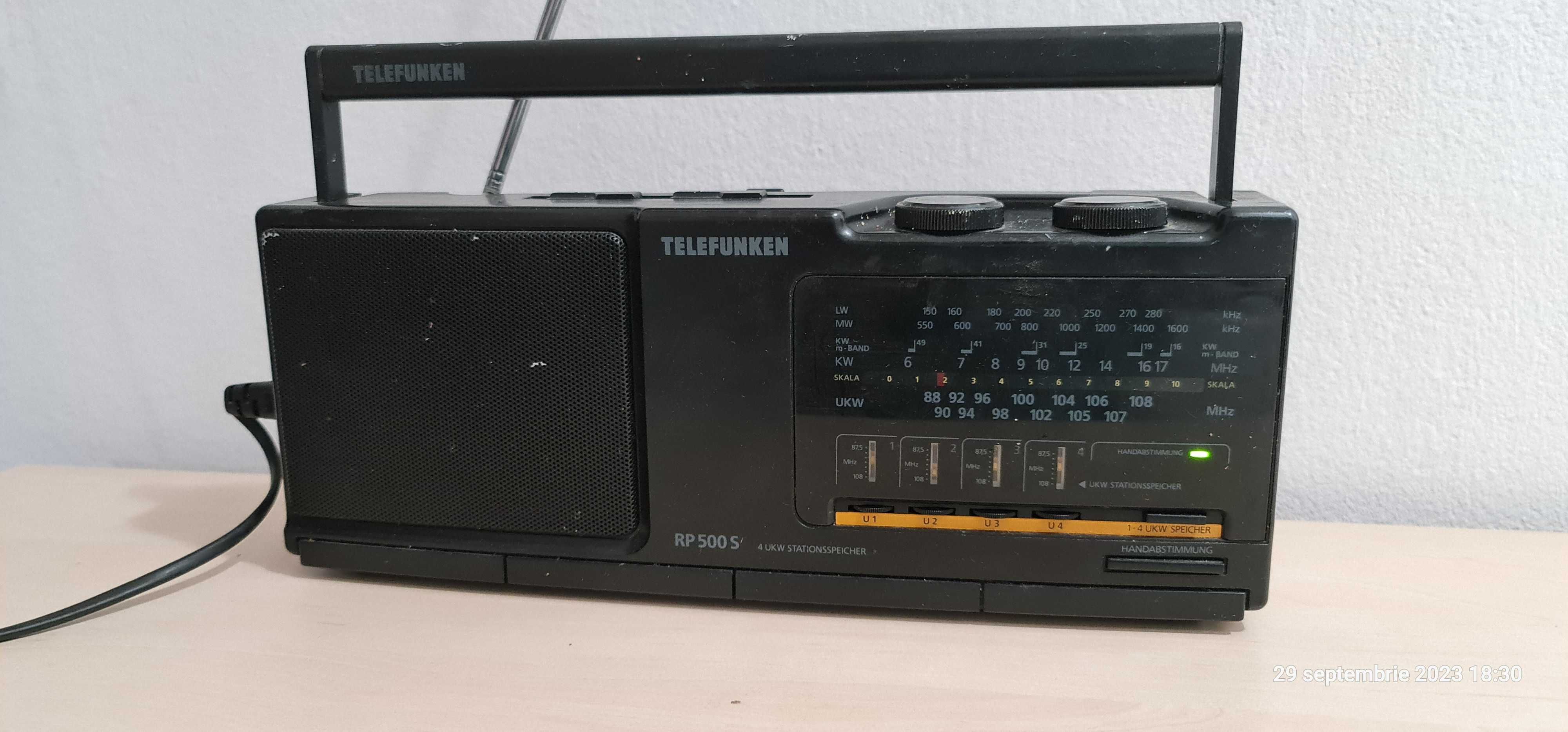 Radio TELEFUNKEN (4 benzi)