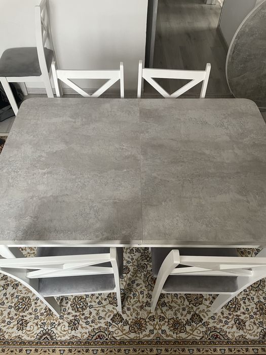 стол со стульями(4шт)