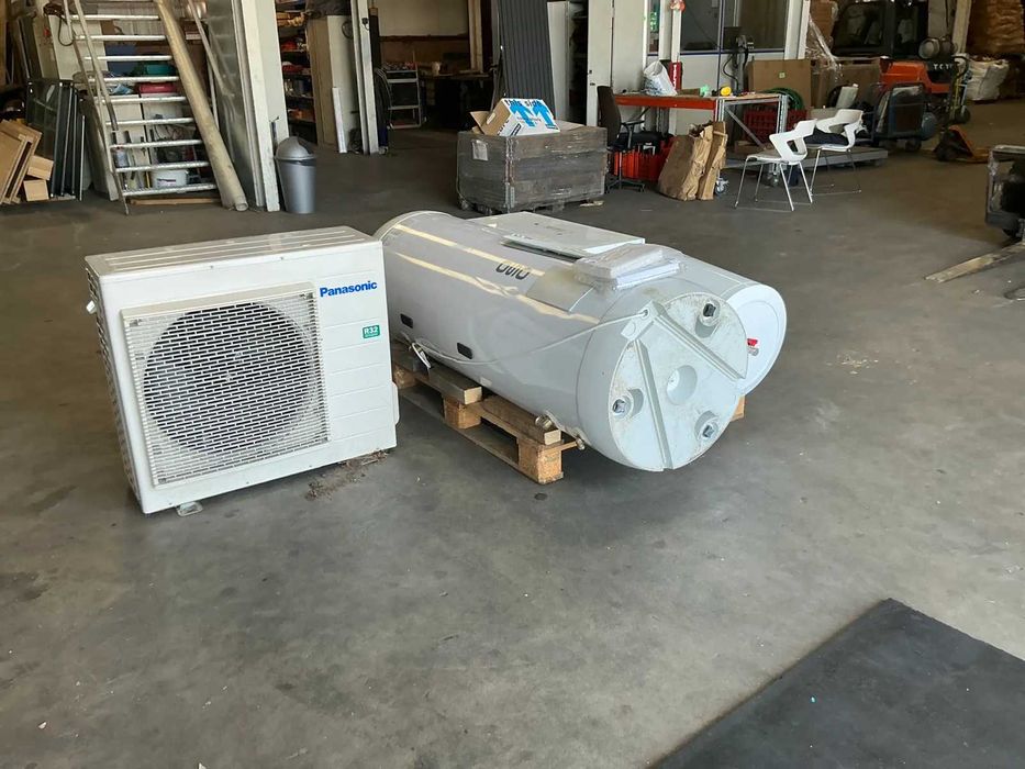 Sistem de căldură aer-apă Panasonic + boiler 284L + boiler 50L