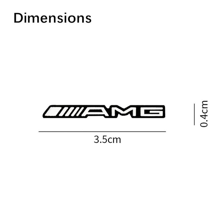 Emblema volan AMG / Interior Mercedes / Sticker Sigla Stema